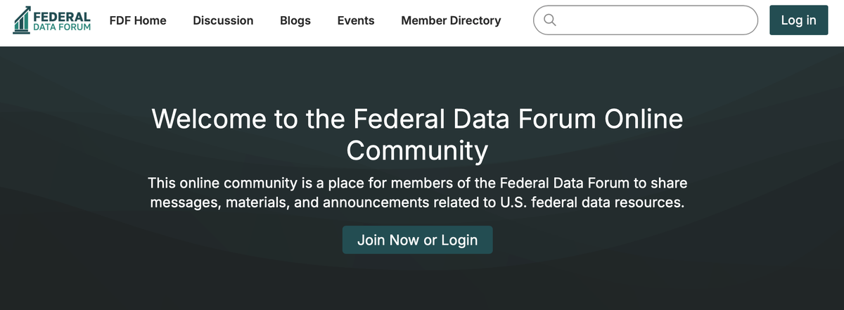 Why We’re Starting a New Federal Data Forum